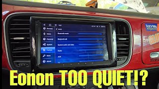 Eonon Headunit NOT Loud Enough [upl. by Grassi]