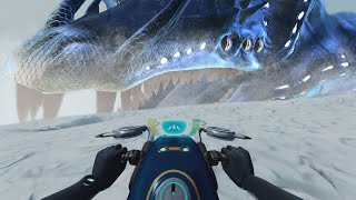 Gargantuan Leviathan in Subnautica Below Zero [upl. by Tremayne818]