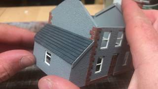 Building A OO Gauge Model Railway Scratch Build Series  19 Finishing Details Part 1 [upl. by Laeynad]