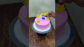 1st birthday cake design youtubeshorts cake shortvideo trending birthdaycake [upl. by Shuma]