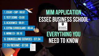 Study in France ESSEC Master in Management Application [upl. by Santana]