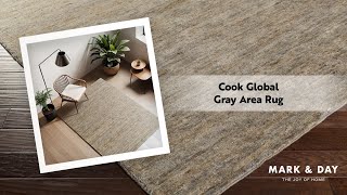 Cook Global Gray Area Rug [upl. by Etteval]