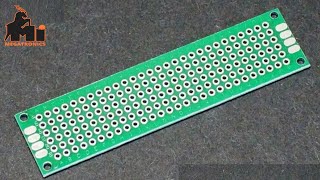 PCB28H94F2B  DoubleSide Prototype PCB printed Universal Circuit Board Veroboard 2x8cm dotted [upl. by Salomone217]