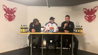 Pressekonferenz Isar Rats vs Landsberg Riverkings 251024 [upl. by Lamb]