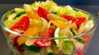 Dieser Salat ist einfach ein Geschenk des Himmels für jeden Tisch Gesund und schnell [upl. by Peace]