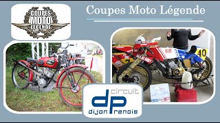 Coupes Moto Légende 2024  WeekEnd au Paddock AGO fait le quotShowquot à 1750 mn [upl. by Etnohc]