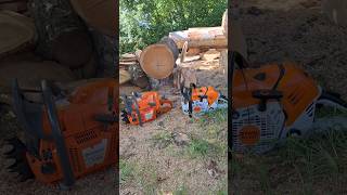 Stihl ms 500i amp Husqvarna 372xp quotWorld Championquot [upl. by Aracaj862]