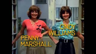 LAVERNE amp SHIRLEY  Season 7  Opening Theme Song Credits  Intro [upl. by Reltuc]