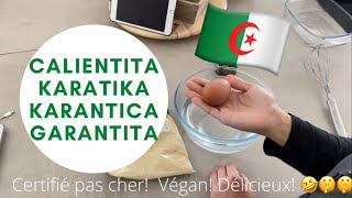 La vrai recette du Calientita Karatica Idée recette Végane 😛😛 [upl. by Einhorn]