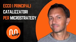 ECCO I PRINCIPALI CATALIZZATORI PER MICROSTRATEGY [upl. by Genny24]