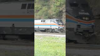 Amtrak P42DC 130 at horseshoe curve [upl. by Resiak]