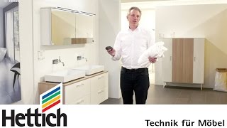 Technik für Möbel im Badezimmer Scharniere Schubkasten und Schiebetürsysteme [upl. by Jaymee]