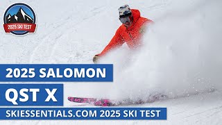 2025 Salomon QST X  SkiEssentialscom Ski Test Review [upl. by Chessa]