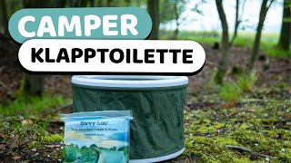 Bivvy Loo  Camping Toilette klappbar [upl. by Bow]