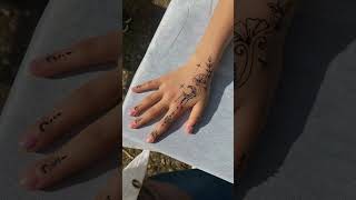 Beautiful moon star mehndi designs henna  stylish mehndi viral trending shortfeed shorts [upl. by Loralie]