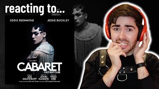 reacting to the new CABARET cast recording  London revival album ft Eddie Redmayne  Jessie Buckley [upl. by Draude871]