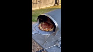 Cooking pizza on the Gozney Roccbox Gozney Roccbox Pizza [upl. by Tadeas933]