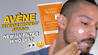 Avene Intense Protect SPF 50 Brand New UV Filter Brown Skin Friendly  Review  Wear Test [upl. by Tower236]