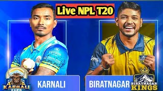 KARNALI YAKS VS BIRATNAGER KINGS MATCH 13TH NPL LIVE 2024 ll LIVE FROM TU [upl. by Webb14]