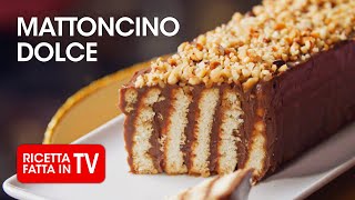 MATTONCINO DOLCE di Benedetta Rossi  Ricetta TV Fatto in Casa per Voi [upl. by Ettenal]