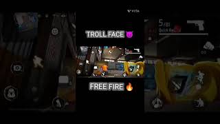 NEW FREE FIRE TROLL FACE VIDEO trollface troll funk edit [upl. by Jules]