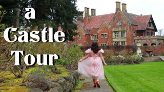 Come To a Castle With me  Exploring Thornewood Castle and pretending to be a princess [upl. by Noed912]