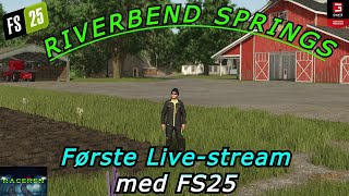 Første Livestream med FS25 [upl. by Constantine]