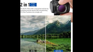 NEEWER Magnetic NDCPL Filter Set Compatible with DJI OSMO Pocket 3 [upl. by Scheer]