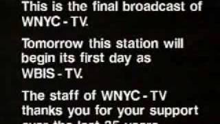 WNYC Final Sign off 1996 [upl. by Ninnetta]