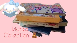 My PERSONAL Diary Collection Revealed☕ [upl. by Yrakcaz]