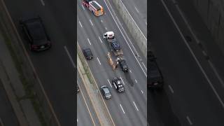 Traffic accident today on decarie [upl. by North]