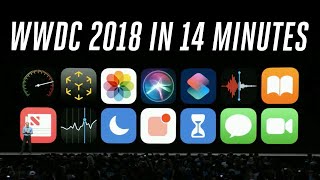 Apple WWDC 2018 keynote in 14 minutes [upl. by Euqor7]