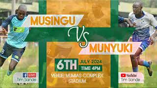 Live Musingu vs Munyuki Kakamega County FinalsKSSSA [upl. by Ahsikad]