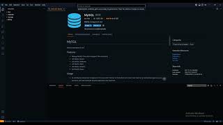 Tutorial como conectar Visual Studio Code a MySQL [upl. by Auqeenwahs]