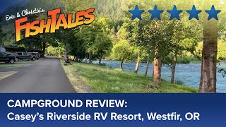 Campground Review Caseys Riverside RV Resort [upl. by Ycniuqed]