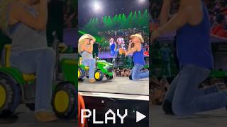 Megan Moroney PRANKS Kenny Chesney on Stage 🤣🤠💯 shorts kennychesney countrymusic [upl. by Aihsek]