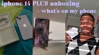 december diaries iPhone 14 PLUS unboxing  whats on my phone [upl. by Lagiba78]