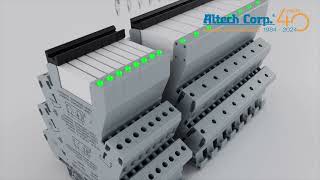 Altech Compact Slim Relay Modules by Connectwell [upl. by Eltsyek]