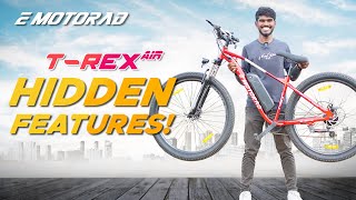 Adventure Bike மாதிரியே Adventure Electric Cycle இருக்கா   EMotorad TRex Air Review in Tamil [upl. by Jair]