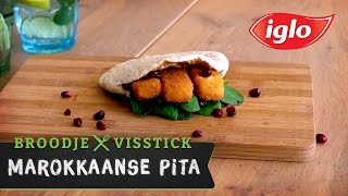 Broodje Iglo Visstick – Marokkaanse Pita [upl. by Leahcimnhoj]