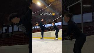 SO EINFACH IST EISKUNSTLAUFEN zu LERNEN 😱⛸️ nicht einfach 🤯 eiskunstlauf challenge eislaufen [upl. by Spears]