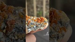 Wulfenite from China mineral crystals minerals gemstone [upl. by Ciapas386]