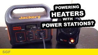 A few tips using your power station for heat [upl. by Eilra]