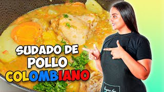 Cómo Hacer Sudado de Pollo Colombiano  recetas Fáciles [upl. by Staley641]