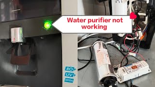 Water purifier not working and LED light problem in telugu easy solution 💧🫧 [upl. by Dnalyar]