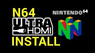 How to Install N64 UltraHDMI Kit  YouTube [upl. by Einna148]