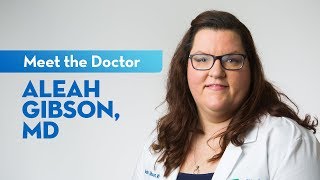 Meet Dr Aleah Gibson — Family Medicine Physician at St Elizabeth [upl. by Shaffert392]