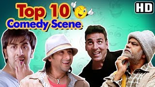 Shemaroo Bollywood Comedy  Top 10 Comedy Scenes HD Ft  Arshad Warsi  Akshay Kumar Johnny Lever [upl. by Sivek]