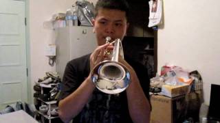 Trumpet  Cornet Solo  A Glad Tune performance tempo [upl. by Adelpho591]