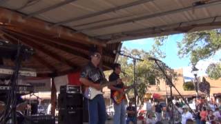 Grupo Mezcal plays Taos Plaza Live Aug 15 2013 [upl. by Nytsud]